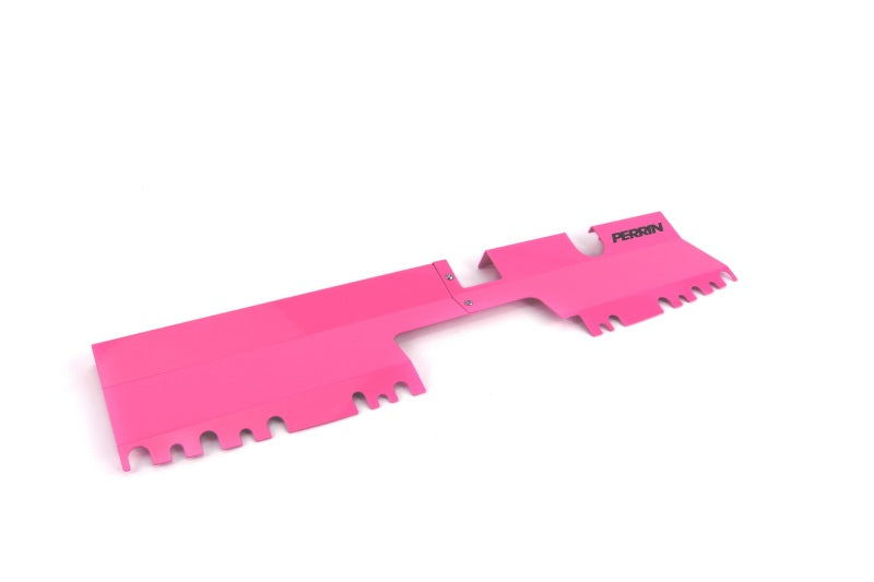 Perrin 15-21 WRX/STI Radiator Shroud (With/Without OEM Intake Scoop) - Hyper Pink