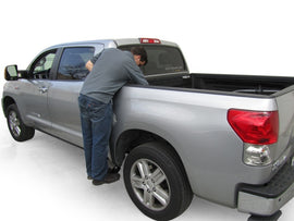 AMP Research 2007-2017 Toyota Tundra Crewmax BedStep2 - Black - GTR Auto