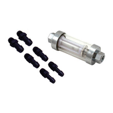 Load image into Gallery viewer, Spectre Premium Clearview Fuel Filter (Incl. 1/4in. / 5/16in. / 3/8in. Barb Fittings)