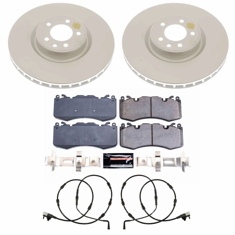 Power Stop 18-21 Land Rover Range Rover Sport Front Z23 Coated Brake Kit