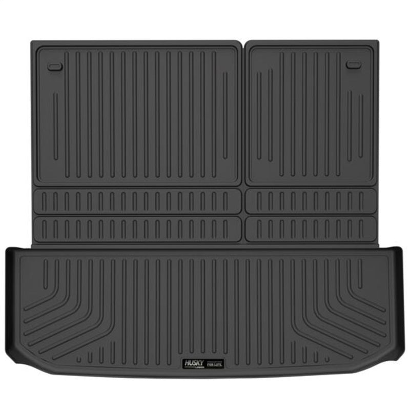 Husky Liners 2022 Nissan Pathfinder (Folds Up/Down w/3rd Row) WeatherBeater Cargo Liner - Blk - GTR Auto
