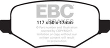 Load image into Gallery viewer, EBC 11-14 Ford Edge 2.0 Turbo Greenstuff Rear Brake Pads