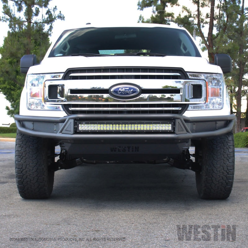 Westin 2018 Ford F-150 Outlaw Front Bumper - Textured Black