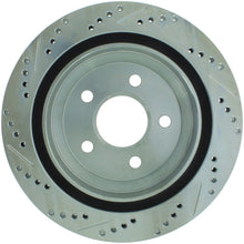 Load image into Gallery viewer, StopTech Select Sport 98-02 Chevrolet Camaro / Pontiac Firebird Slotted and Drilled Left Rear Rotor