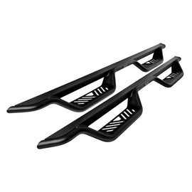 Westin 2022+ Toyota Tundra Double Cab Outlaw Nerf Step Bars - Textured Black - GTR Auto