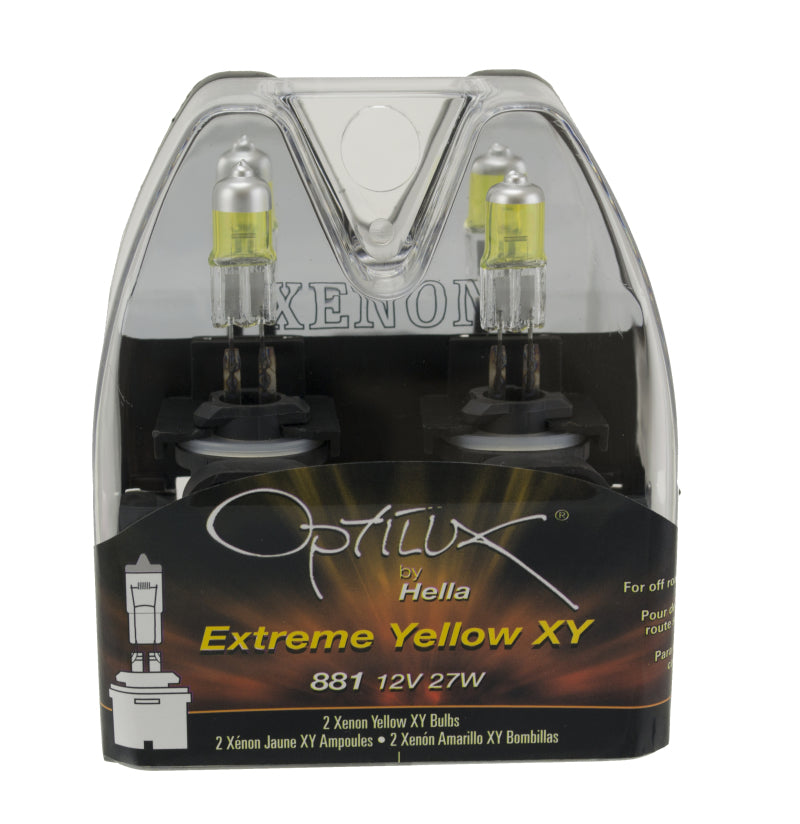 Hella Optilux 881 12V Xenon Yellow XY Bulb