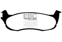 Load image into Gallery viewer, EBC 00-01 Ford Expedition 4.6 2WD Ultimax2 Rear Brake Pads