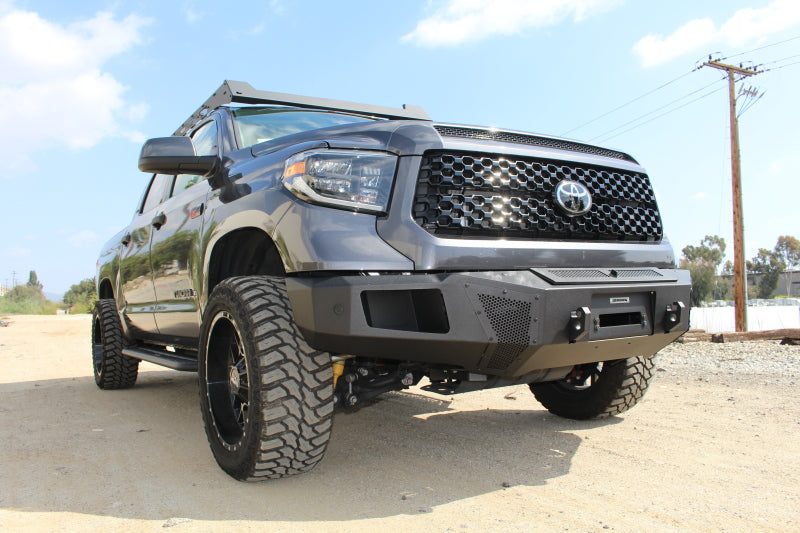 Go Rhino 14-21 Toyota Tundra BR6 Front Bumper Replacement - Tex. Black - GTR Auto