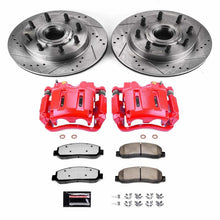 Load image into Gallery viewer, Power Stop 07-08 Ford F-250 Super Duty Front Z36 Truck &amp; Tow Kit w/Cals