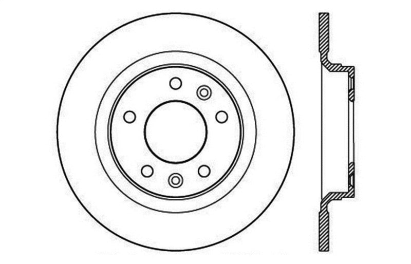 StopTech Drilled Sport Brake Rotor