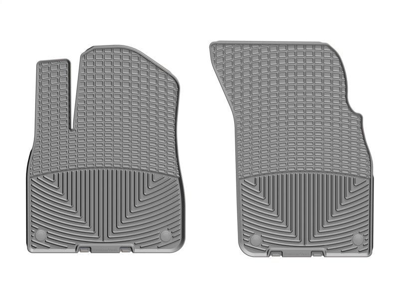 WeatherTech 2017+ Audi Q7 Front Rubber Mats - Grey