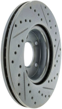 Load image into Gallery viewer, StopTech Select Sport 12-13 Mazda 3 SportStop Slotted &amp; Drilled Front Right Rotor