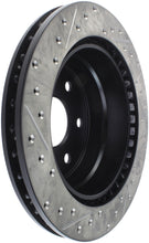 Load image into Gallery viewer, StopTech Power Slot 02-06 Escalade / 03-06 Avalance 1500 Rear Left Drilled &amp; Slotted Rotors