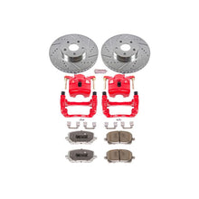 Load image into Gallery viewer, Power Stop 03-08 Pontiac Vibe Front Z26 Street Warrior Brake Kit w/Calipers