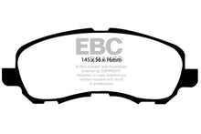 Load image into Gallery viewer, EBC 06-10 Dodge Caliber 1.8 Extra Duty Front Brake Pads