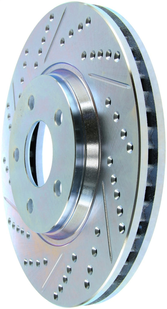 StopTech Select Sport 05-07 Chevrolet Cobalt Slotted and Drilled Right Front Rotor