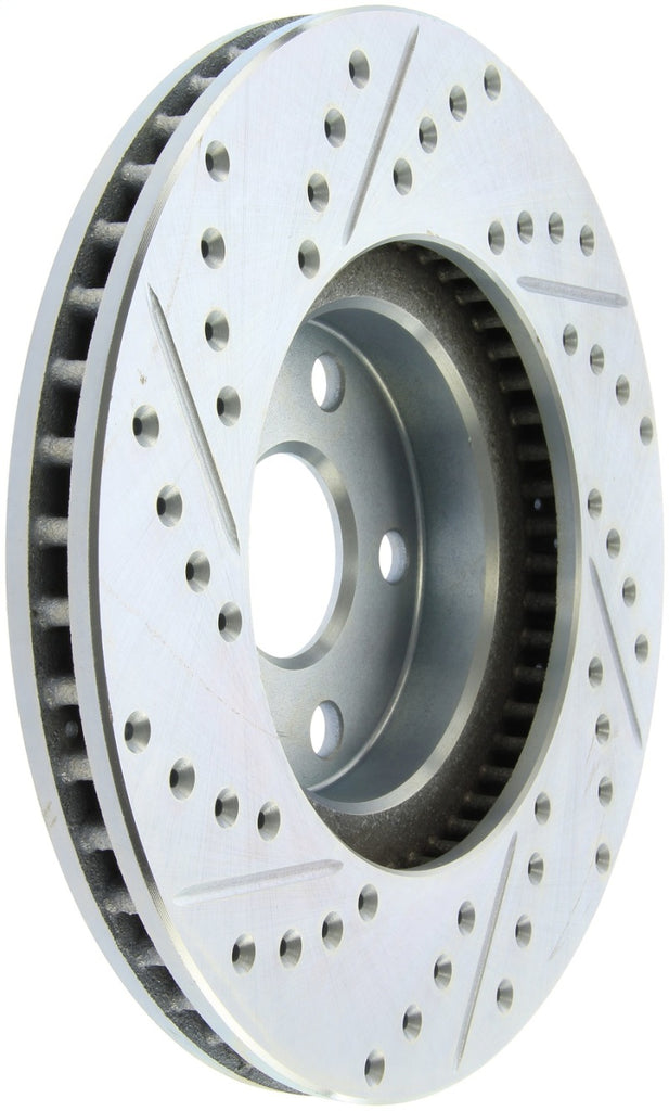 StopTech Select Sport 03-08 Pontiac Vibe/ 05-09 Scion Slotted and Drilled Left Front Rotor