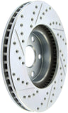 StopTech Select Sport 03-08 Pontiac Vibe/ 05-09 Scion Slotted and Drilled Left Front Rotor