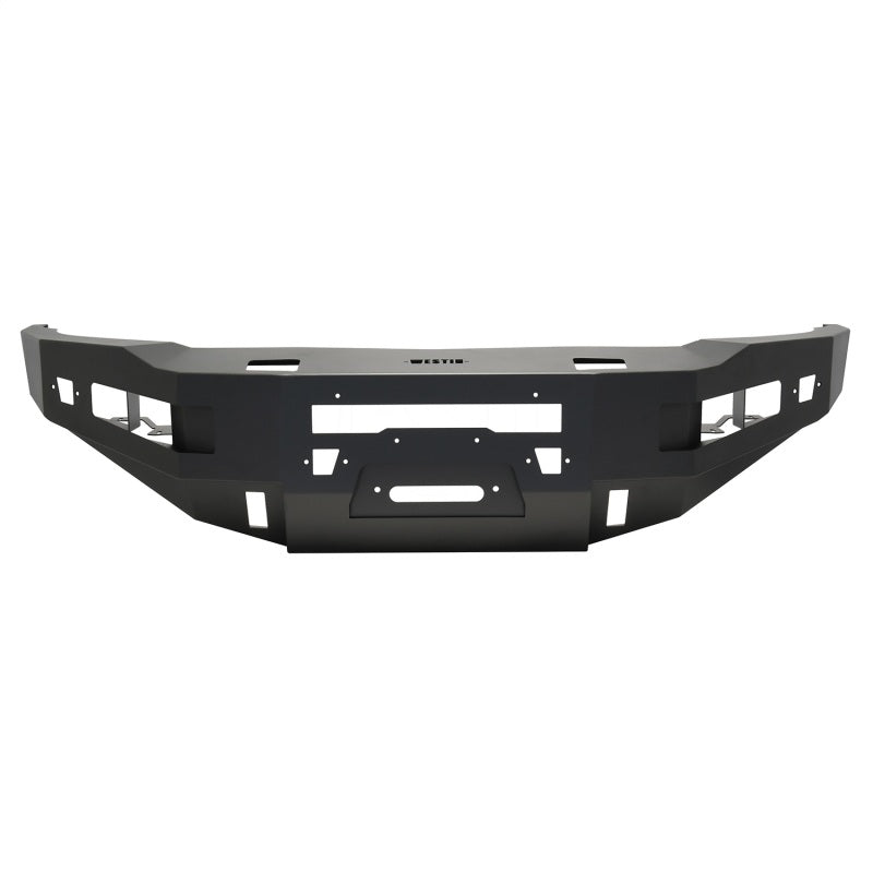 Westin 15-19 Chevrolet Silverado 2500/3500 Pro-Series Front Bumper - Textured Black