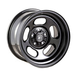 Rugged Ridge Black Steel Wheel Hubcentric with Center Cap 17x9