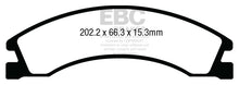 Load image into Gallery viewer, EBC 08+ Ford Econoline E150 4.6 Greenstuff Rear Brake Pads