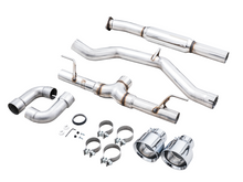 Load image into Gallery viewer, AWE Subaru BRZ/ Toyota GR86/ Toyota 86 Track Edition Cat-Back Exhaust- Chrome Silver Tips