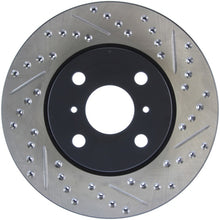 Load image into Gallery viewer, StopTech 04-07 Scion xA / 04-06 xB SportStop Slotted &amp; Drilled Left Front Rotor
