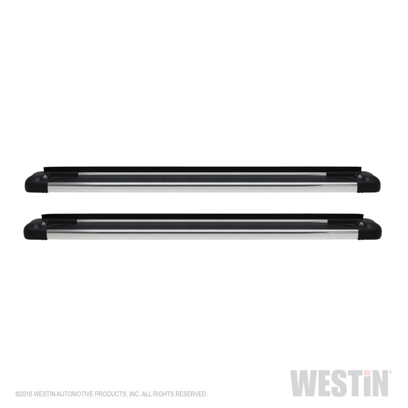 Westin SG6 LED Polished Aluminum Running Boards 89.5in