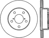 StopTech Power Slot 04 STi (5x100) Rear Left Cryo Rotor