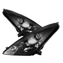 Load image into Gallery viewer, Xtune Toyota Celica 00-05 Crystal Headlights Halogen Model Only Black HD-JH-TCE00-BK