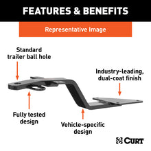 Load image into Gallery viewer, Curt 90-91 Geo Storm Except Gsi Class 1 Fixed-Tongue Trailer Hitch w/3/4in Trailer Ball Hole BOXED