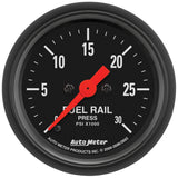 Autometer Z-Series 52mm 30Kpsi Fuel Rail Pressure Gauge, Ram 6.7L