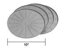 Load image into Gallery viewer, WeatherTech Round Coaster Set - Grey - Set of 10