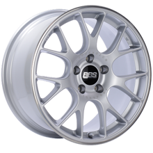Load image into Gallery viewer, BBS CH-R 20x9 5x120 ET29 Silver Polished Rim Protector Wheel -82mm PFS/Clip Required