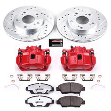 Load image into Gallery viewer, Power Stop 11-15 Honda CR-Z Front Z26 Street Warrior Brake Kit w/Calipers