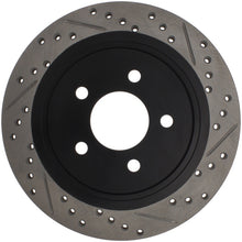 Load image into Gallery viewer, StopTech 05-10 Ford Mustang Slotted &amp; Drilled Right Rear Rotor