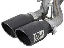 Load image into Gallery viewer, aFe Rebel Series Cat-Back 2.5in Dual Center Exit SS Exhaust w/ Black Tips 07-14 Jeep Wrangler V6