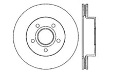 Load image into Gallery viewer, StopTech 99-04 Jeep Grand Cherokee Front Right Slotted &amp; Drilled Rotor
