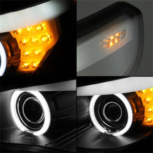 Load image into Gallery viewer, Spyder BMW E60 5-Series 04-07 Projector Halogen Model- CCFL Halo Blk PRO-YD-BMWE6004-CCFL-BK