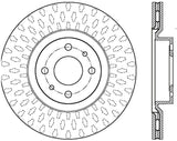 Stoptech Premium Cryo Front Brake Rotor 12-14 Fiat 500