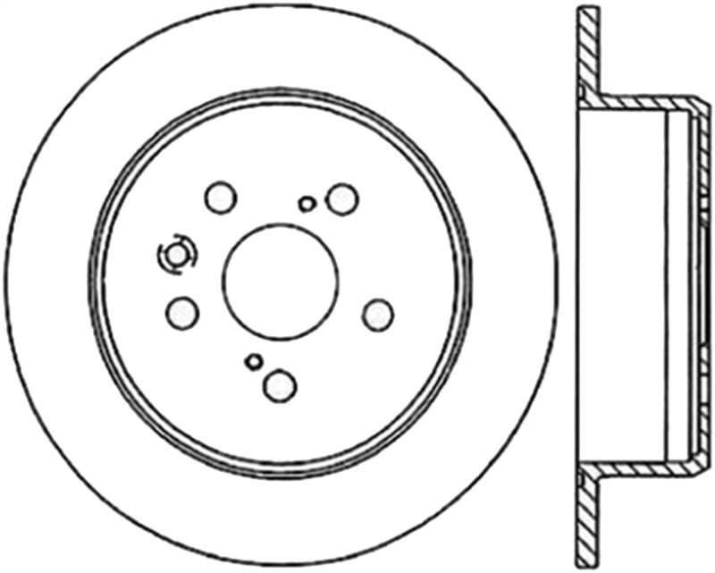 StopTech Drilled Sport Brake Rotor