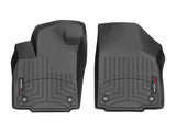 WeatherTech 2016+ Maserati Quattroporte Front FloorLiner - Black (2 Grommet Style)