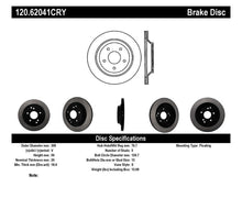 Load image into Gallery viewer, Stoptech 88-96 Chevrolet Corvette Rear Cryo-Stop Rotor