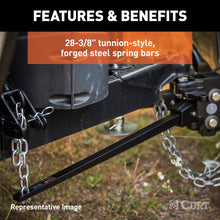 Load image into Gallery viewer, Curt Short Trunnion Bar Weight Distribution Hitch Kit (10000-15000lbs 28-3/8in Bars)