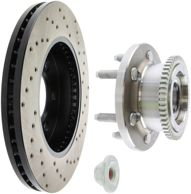 StopTech 04-08 Ford F150 2WD Drilled Right Front Rotor