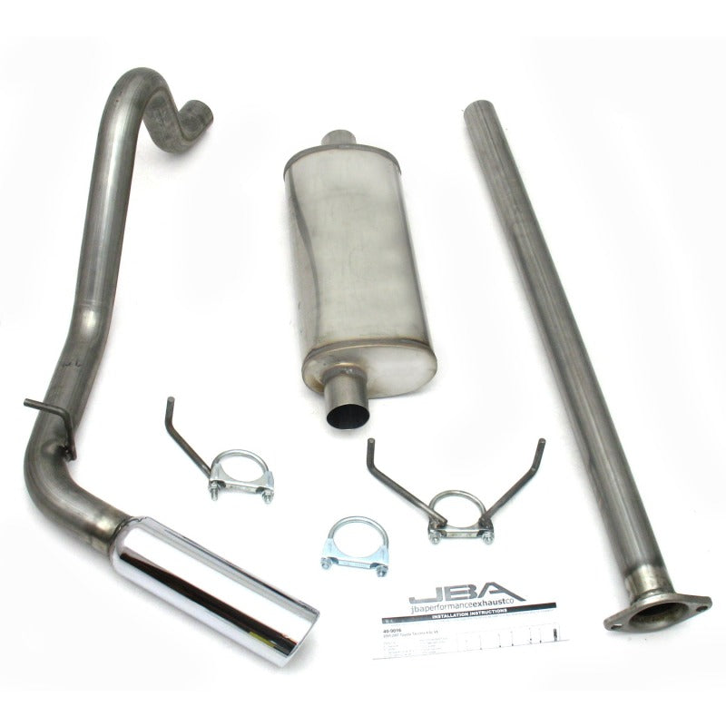 JBA 05-12 Toyota Tacoma All 2.7/4.0L 409SS Pass Side Single Exit Cat-Back Exhaust