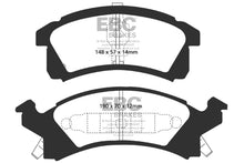 Load image into Gallery viewer, EBC 91-95 Buick Skylark 2.3 Greenstuff Front Brake Pads