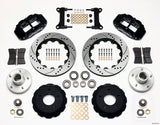 Wilwood Narrow Superlite 6R Front Hub Kit 14.00in Drilled Chevy C-10 60-87 CPP Drop Spindle