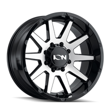 Load image into Gallery viewer, ION Type 143 18x9 / 5x139.7 BP / 0mm Offset / 108mm Hub Black/Machined Wheel