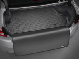 WeatherTech 06-12 BMW 3-Series Wagon Only Cargo Liner w/ Bumper Protector - Black - GTR Auto